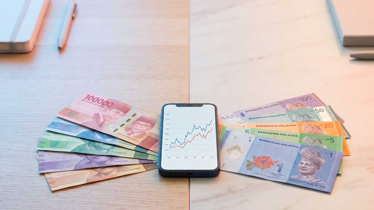 Cara Mengelola Keuangan dalam Dua Mata Uang Ringgit dan Rupiah