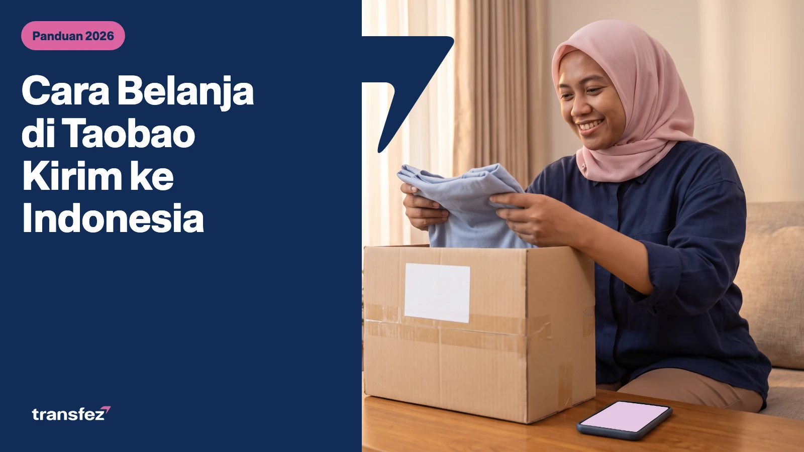 Cara belanja di Taobao kirim ke Indonesia: paket dari China tiba di rumah
